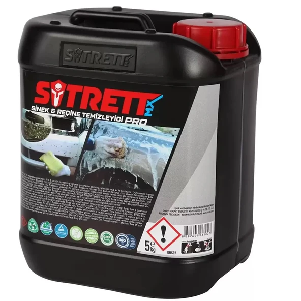 Norino SİTRETT MX Kuş Pisliği, Sinek, Böcek, Reçine Temizleyici Pro 5 kg ürün görseli 1