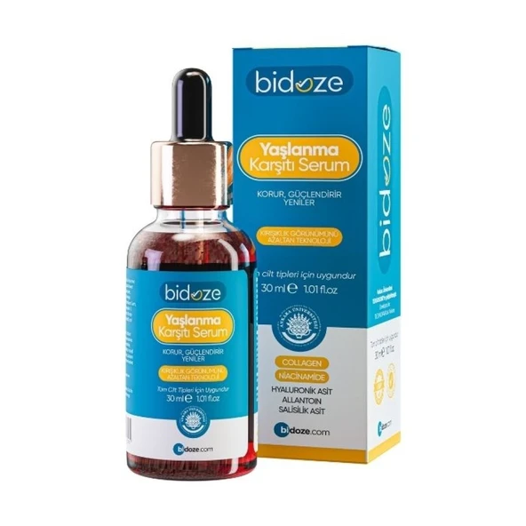 Norino Bidoze Yaşlanma Karşıtı Serum 30 Ml | Peptit Kompleksi Ginseng ve Kolajenli Kırışıklık Karşıtı ürün görseli 1