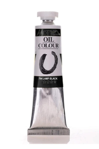 Maries 1384-52 (794) 50Ml Yağlı Boya Lamp Black Mrmar0062 ürün görseli 1