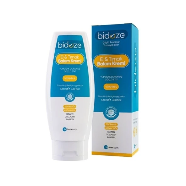 Norino Bidoze El Ve Tırnak Bakım Kremi 100 Ml | Keratin ve Vitamin E Destekli Yoğun Onarıcı Bakım ürün görseli 1