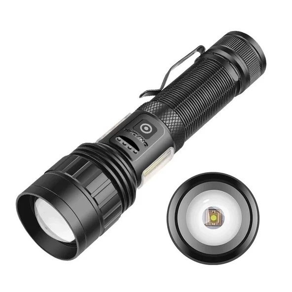 Norino Ps-6153 10000 Lümen Zoomlu Mıknatıslı Tg Cob Led Powerbank Özellikli Profesyonel El Feneri ürün görseli 1
