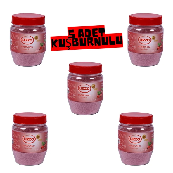 Norino 5 Adet Kuşburnu Toz İçecek (Sıcak ve Soğuk İçim) 300 Gr ürün görseli 1