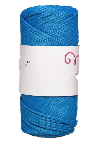 Norino Makrome İpi 3mm Polyester Mavi ürün görseli 1