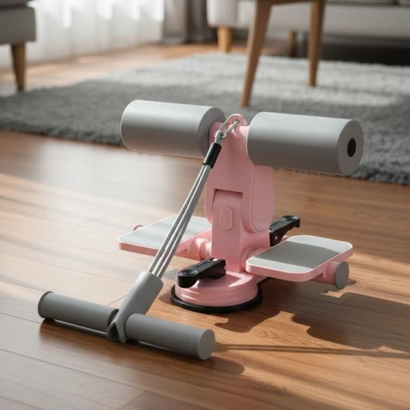 Norino Norino® 4 Direnç Bantlı Mekik Çekme Spor Aleti – Karın, Kol ve Tüm Vücut İçin Evde Egzersiz Aleti ürün görseli 1
