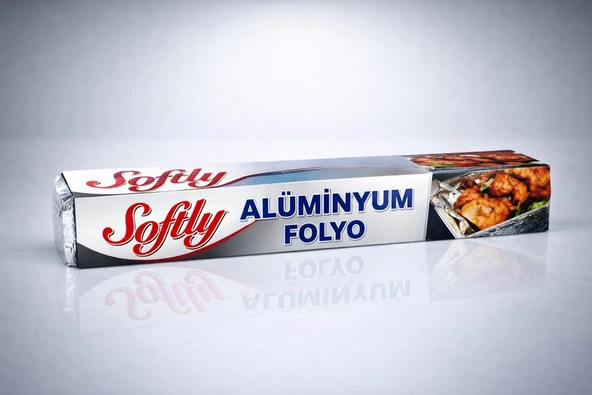 Norino Softy Alüminyum Folyo 3,5 Metre Mutfak Folyosu Isıya Dayanıklı Gıda Saklama ve Fırın Folyosu 1 Adet ürün görseli 1