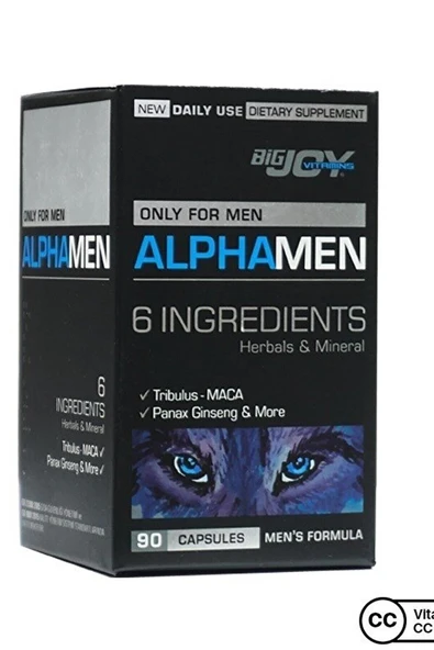 Suda Vitamin Bigjoy Vitamins Alphamen 90 Kapsül ürün görseli 1