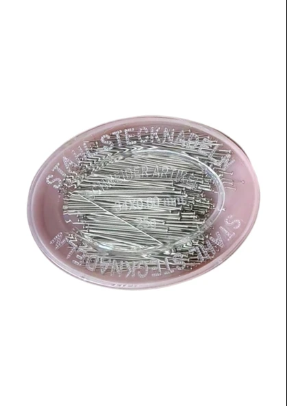 Norino Çelik İğne Pembe Oval Kutuda 25 Gr ürün görseli 1