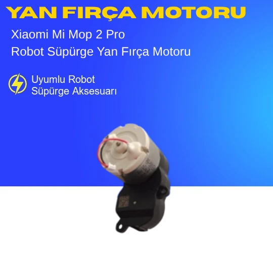 Xiaomi Mi Mop 2 Pro Uyumlu Yan Fırça Motoru ürün görseli 1
