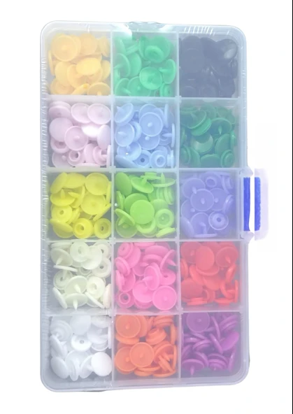 Norino Çıt Çıt Plastik Set Renkli 180 Adet ürün görseli 1
