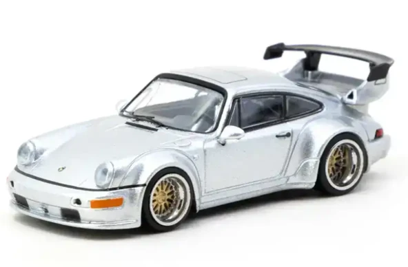 PTTAVM: Tarmac Works 1/64 RWB 964 Silver - HOBBY64