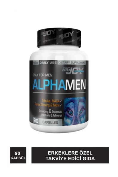 Suda Vitamin Only For Men AlphaMen 90 Kapsül ürün görseli 1