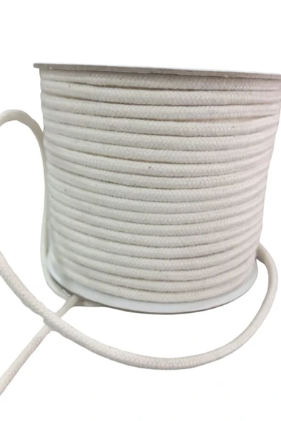 Norino Bağcık İpi Pamuk 1 Cm Krem 5 Metre ürün görseli 1
