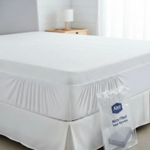 Norino Alez Micro Fitted Yatak Koruyucu 100*200 Cm ürün görseli 1