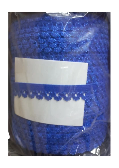 Norino Çamaşır Lastiği Dantelli 1 Cm 1 Metre Saks ürün görseli 1
