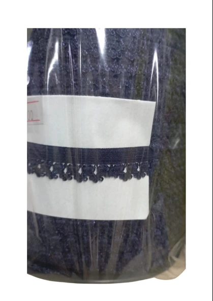 Norino Çamaşır Lastiği Dantelli 1 Cm 1 Metre Lacivert ürün görseli 1