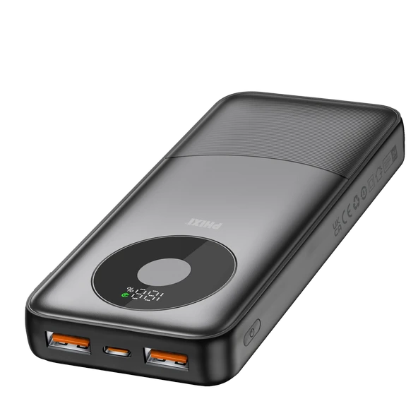 PHIXI Force P29 20000mAh Powerbank – 22.5W Hızlı Şarj Dual USB Taşınabilir Şarj Cihazı ürün görseli 1