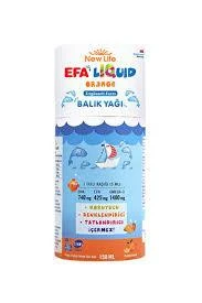 New Life EFA Liquid Orange 150 ml ürün görseli 1