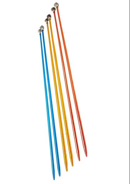 Norino Metalize Kısa Şiş 25 Cm 5 Numara (renk Stoğa Göre) ürün görseli 1