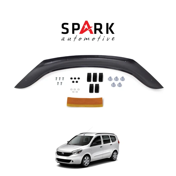 Dacia Lodgy 2013- Yılı ve Sonrası Uyumlu Kaput Rüzgarlığı 4mm ürün görseli 1