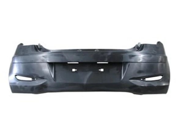 Hyundai İ10 2011-2012 Arka Tampon Siyah (Reflektör Delikli) (Adet) (Oem No:866110X220) ürün görseli 1