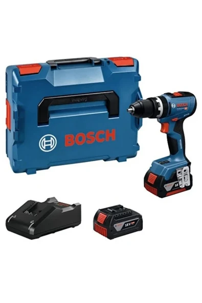 Bosch GSR 18V-65 Çift Akülü 5 Ah Vidalama Makinesi ürün görseli 1