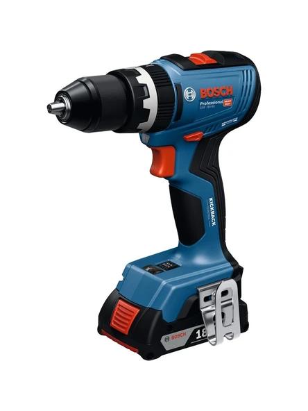Bosch Gsb 18V-65 Akülü Darbeli Matkap 2x2.0 Ah 0.601.9N3.100 ürün görseli 1