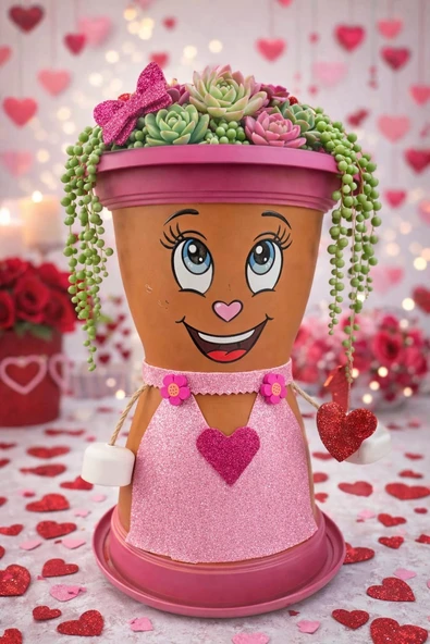 Norino PEMBE SULTAN  Saksı 1,7 Litre ürün görseli 1