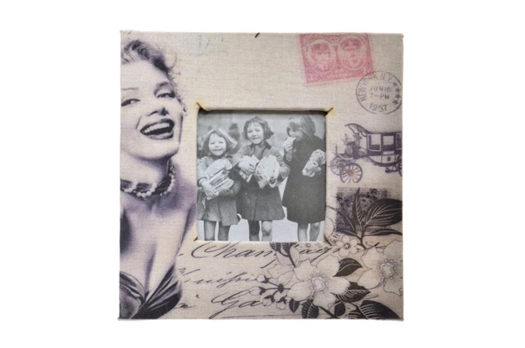 Norino Norino® Decotown Marilyn Monroe Tasarım Ahşap Resim Fotoğraf Çerçevesi ürün görseli 1