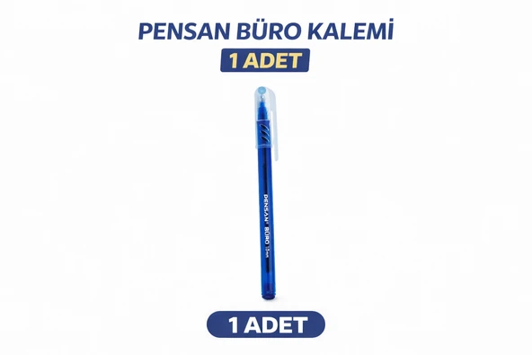 Norino Pensan Büro Tükenmez Kalem 1.0 mm Mavi 1 Adet ürün görseli 1