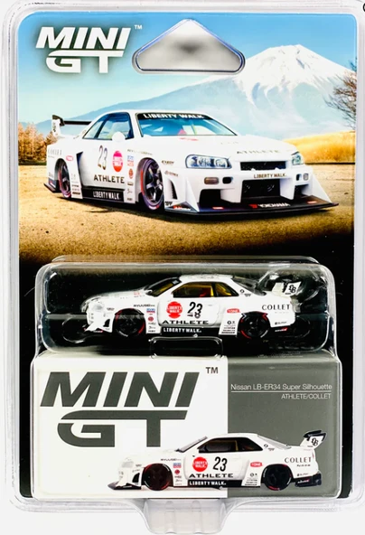 Mini GT 1059 Nissan LB-ER34 Super Silhouette ATHLETE ürün görseli 1