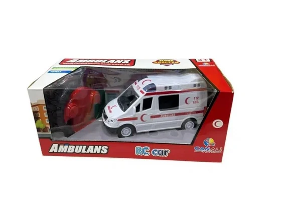 18 cm Uzaktan Kumandalı Ambulans 0413 ürün görseli 1