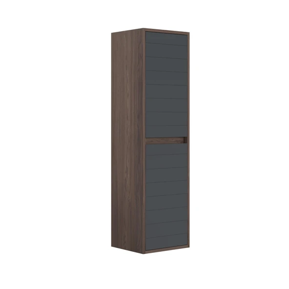 Orka Serra 40 cm Navaro/Antrasit Banyo Çamaşır Boy Dolabı ürün görseli 1