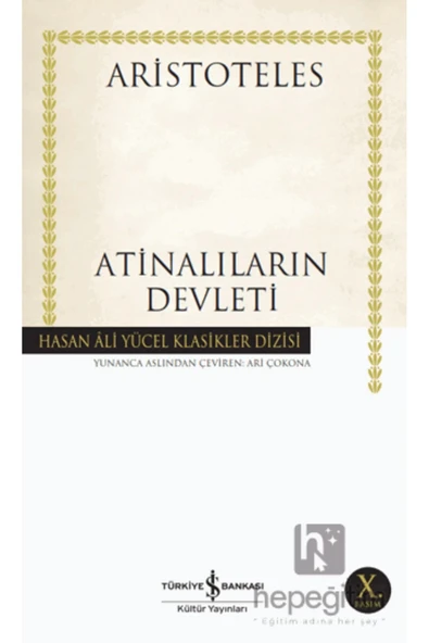 Atinalıların Devleti Aristoteles İş Bankası - Resim 2