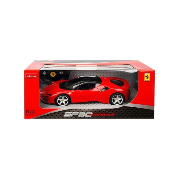 97300 1:14 Ferrari SF90 Stradale Işıklı Uzaktan Kumandalı Araba 34 cm - ürün görseli 1