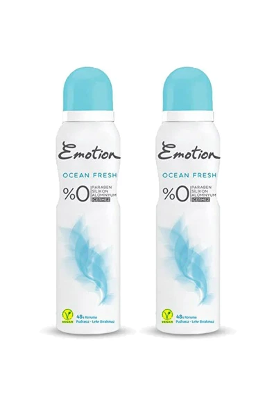 EMOTİON Deodorant 150 Ml Ocean Fresh x2 Adet - Resim 2