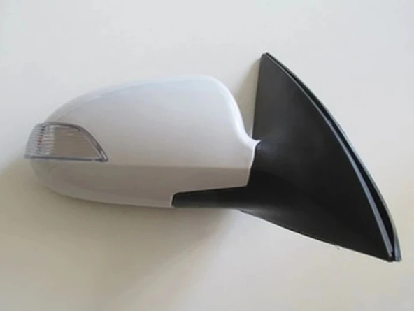 Hyundai İ30 2007-2012 Kapı Aynası Sağ Elektrikli - Sinyalli - Beyaz Kapaklı(Sinyali Kısa Tip)(5 Fiş Li)(Fame (Adet) (Oem ürün görseli 1