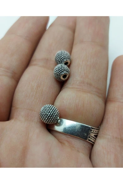 Mihra Takı Tasarım Tesbih Bileklik Ara Aparat 25 Adet 8 Mm ürün görseli 1