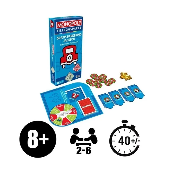 Monopoly Ücretsiz Otopark İkramiyesi Genişletme Paketi G0718 ürün görseli 1