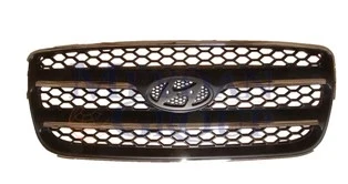Hyundai Santa Fe 2006-2009 Ön Panjur Siyah (Çerçeve Ve Orta Izgarası Nikelaj Kaplamalı) (Bfn) (Oem No: 86560-2B020) ürün görseli 1