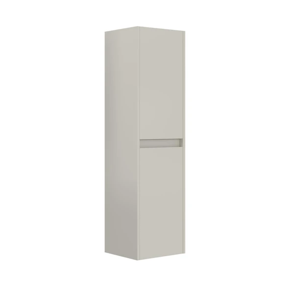 Orka Arno 40 cm Parlak Kaşmir Banyo Çamaşır Boy Dolabı ürün görseli 1