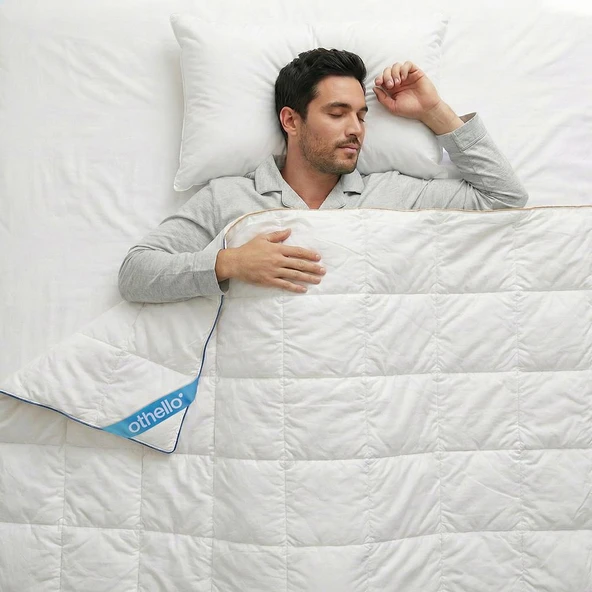 Othello Clima Sleep Downa Yorga Tek  Kişilik Kaz Tüyü Yorgan 155*215 ürün görseli 1