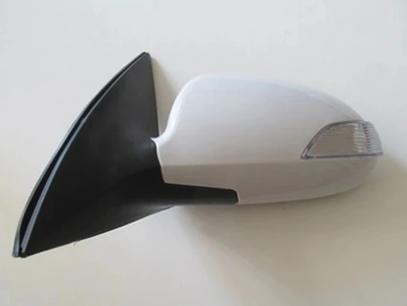 Hyundai İ30 2007-2012 Kapı Aynası Sol Elektrikli - Sinyalli - Beyaz Kapaklı(Sinyali Kısa Tip)(5 Fiş Li)(Fame (Adet) (Oem ürün görseli 1