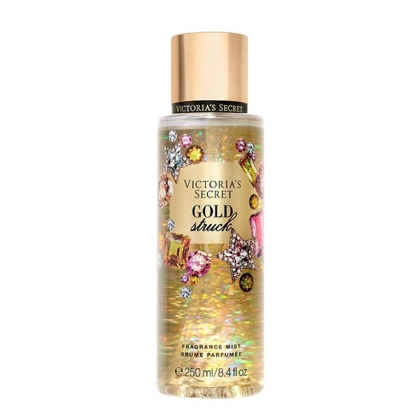 Victoria's Secret Gold Struck Fragrance Mist 250 ml Kadın Vücut Spreyi ürün görseli 1
