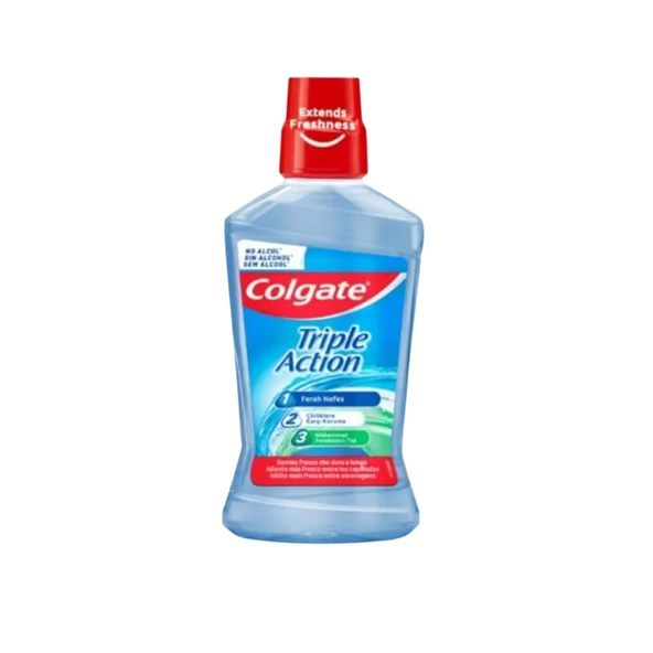Colgate Üçlü Etki Ağız Bakım Suyu 500 ml ürün görseli 1