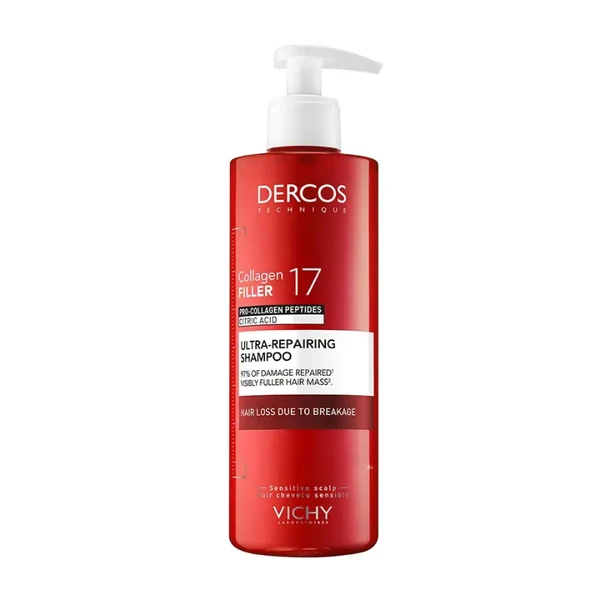 Vichy Collagen Filler 17 Ultra-Repairing Şampuan 400 ml ürün görseli 1