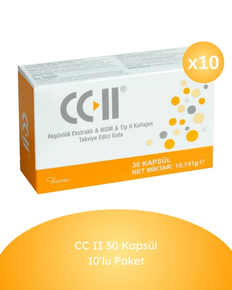 Matriks CC-II  30 Kapsül 10 Lu Paket ürün görseli 1