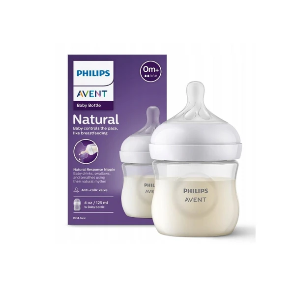 Philips Avent Natural Response Biberon 0-3 ay No:2 125 ml ürün görseli 1