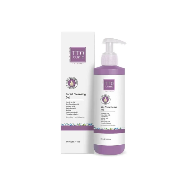 TTO Thermal Yüz Temizleme Jeli 200 ml ürün görseli 1