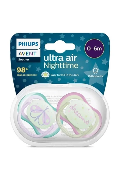 Philips Avent Ultra Air Nighttime 0-6 Ay Kız Scf376/19 ürün görseli 1
