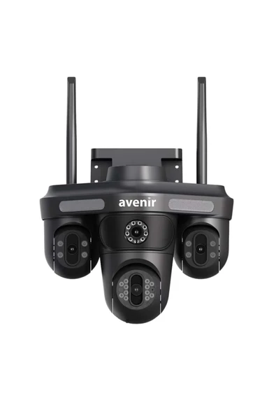 AVENİR AV-S316 4 Kameralı 16MP 3 Ptz Dönebilen Wifi Sesli Kamera ürün görseli 1